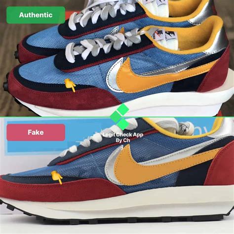 nike sacai vaporwaffle real vs fake|nike sacai vaporwaffle royal fuchsia.